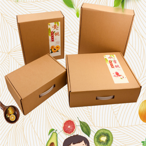 Caja de cartón de buena calidad para comida.